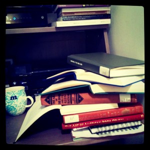 midtermpaperresearch Pile of books and Papers