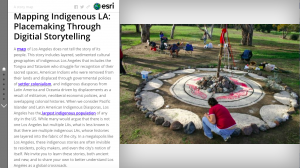 Mapping Indigenous LA