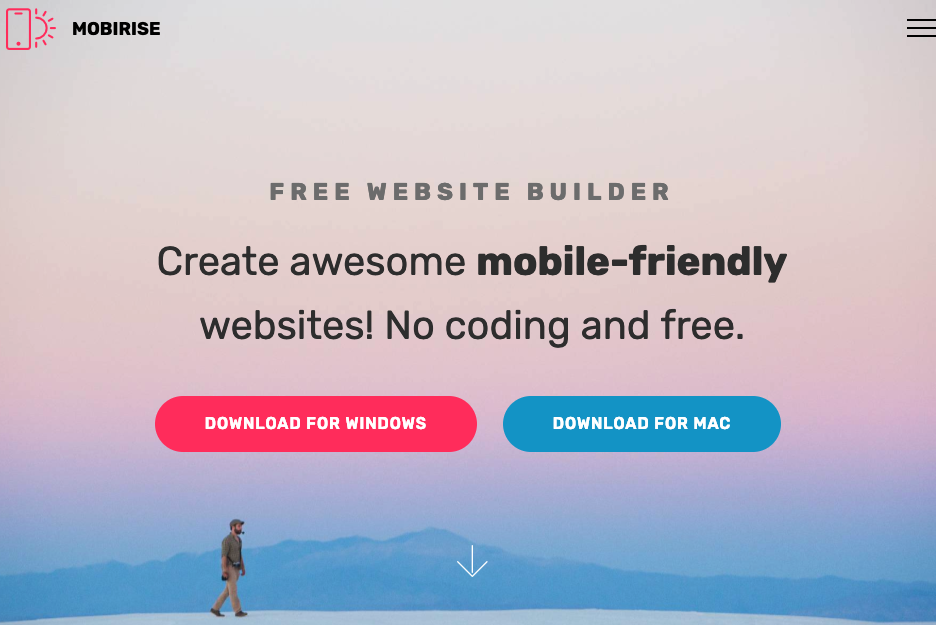 Mobirise website
