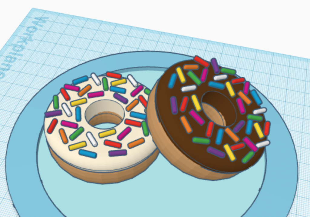 3D Model Sprinkle Donuts Introduction to Digital Humanities